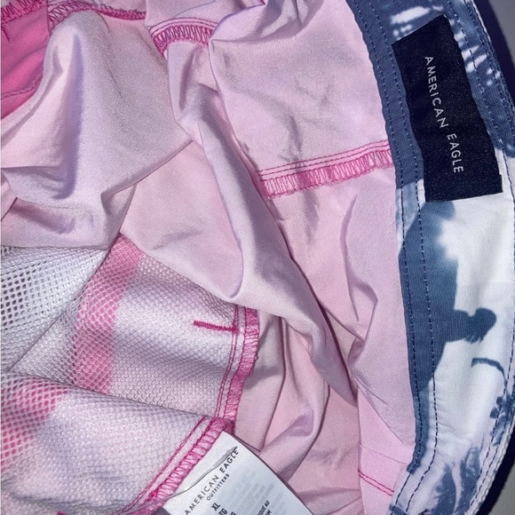 Pink swimsuit trunks men’s American eagle swim trunks men’s XL PINK - Picture 4 of 5
